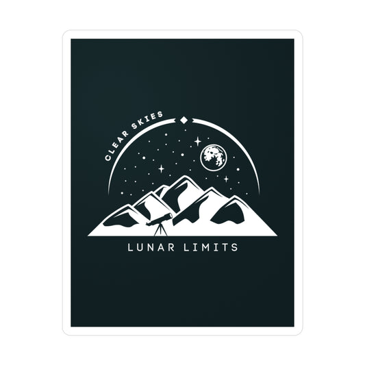 Clear Skies Vinyl Sticker