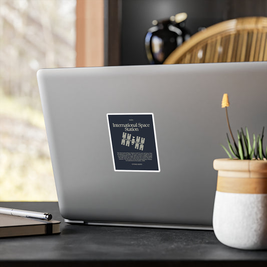 International Space Station Sticker